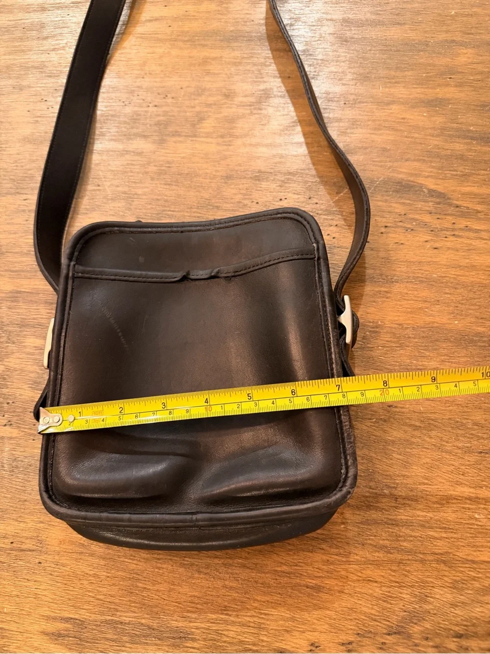 90s Coach 9817 Camera Crossbody Handbag Black Purse